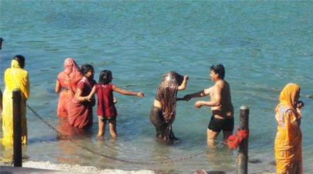 A Dip in Ganga